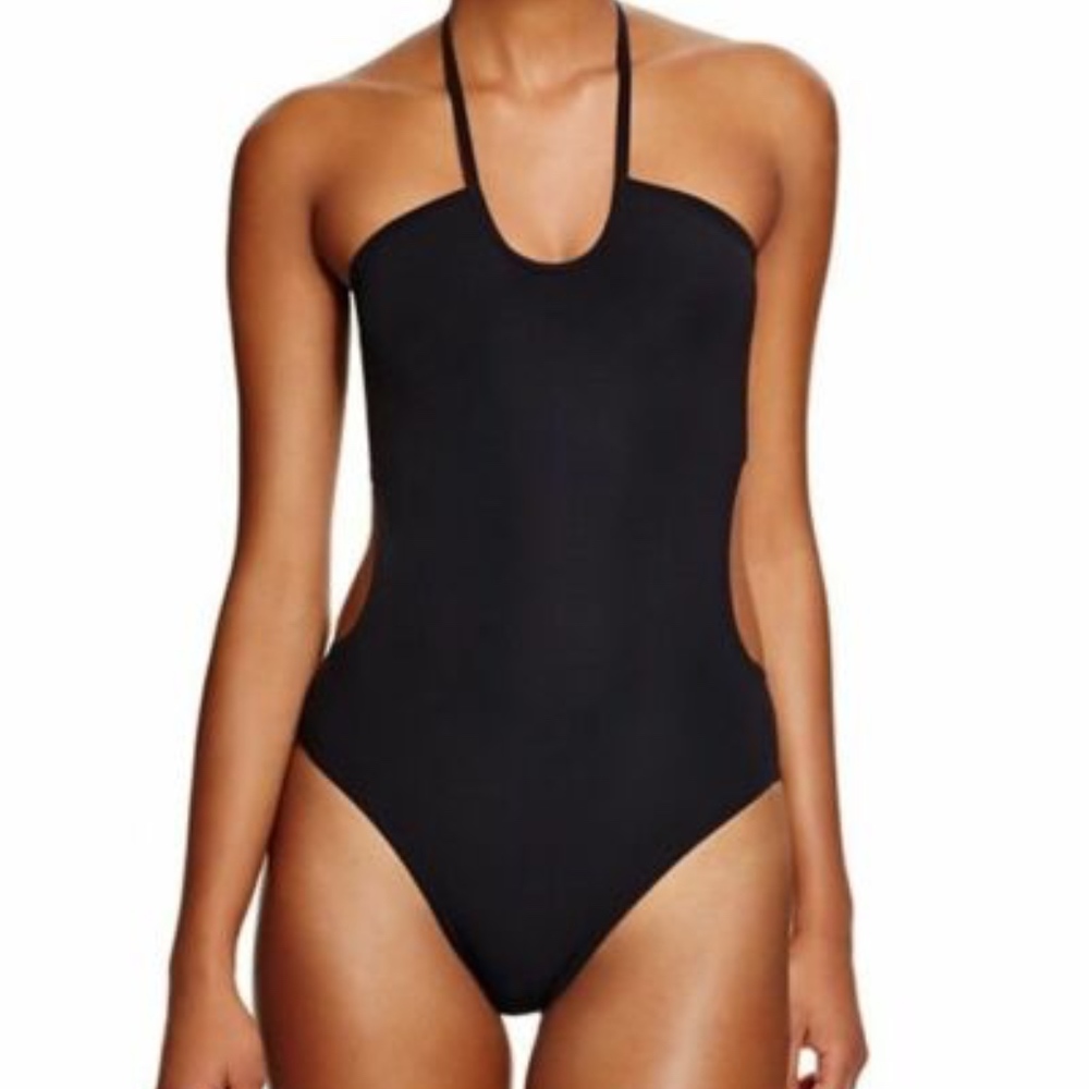 NWT $215 TORY BURCH BANDEAU CUT OUT ONE PIECE